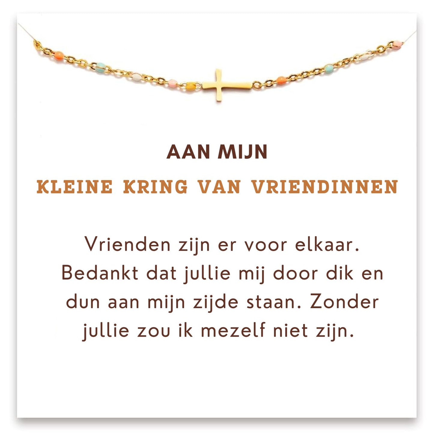 Aan mijn Kleine kring van vriendinnen - Armband