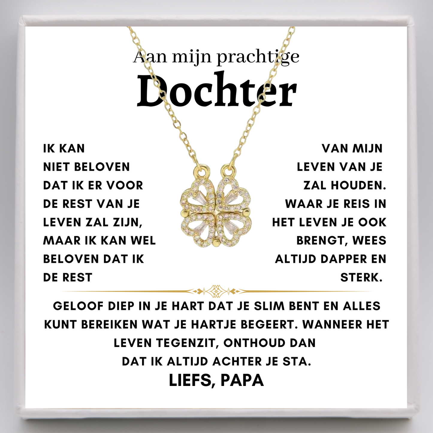 Klaver Ketting - Aan mijn Prachtige Dochter