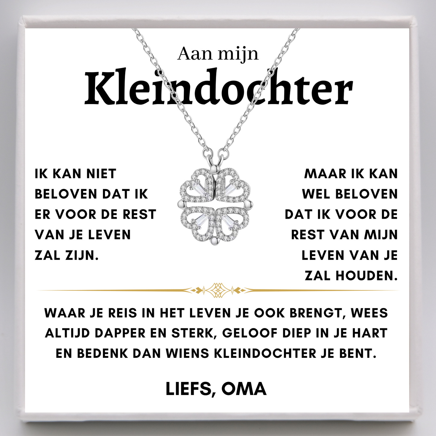 Klaver Ketting - Aan mijn Kleindochter