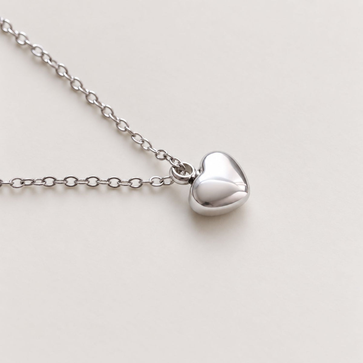 Hart Gedenkketting voor As – Voor Altijd bij Mij