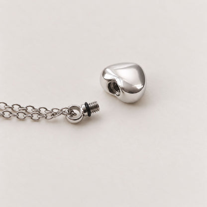 Hart Gedenkketting voor As – Voor Altijd bij Mij