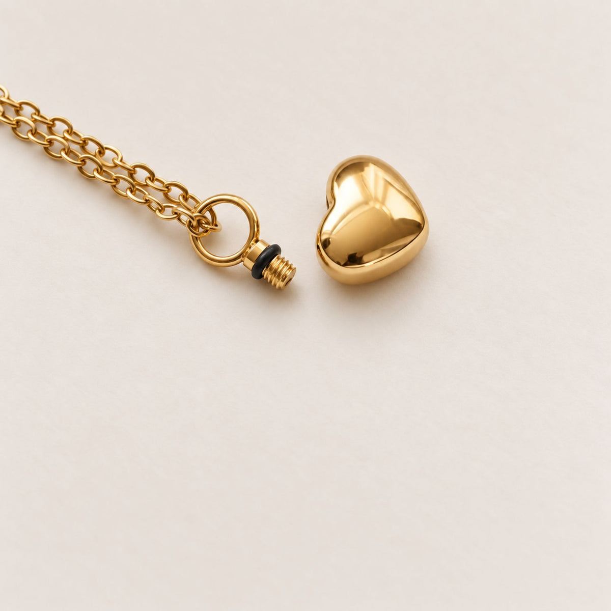 Hart Gedenkketting voor As – Altijd Dichtbij