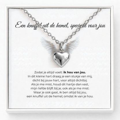 Hart Gedenkketting voor As – Altijd Dichtbij