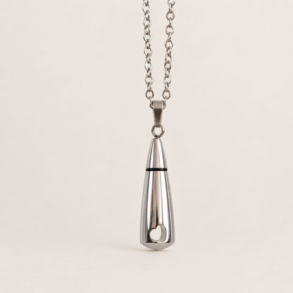 Urn Ketting met Hartje – Zilver | Gedenksieraad