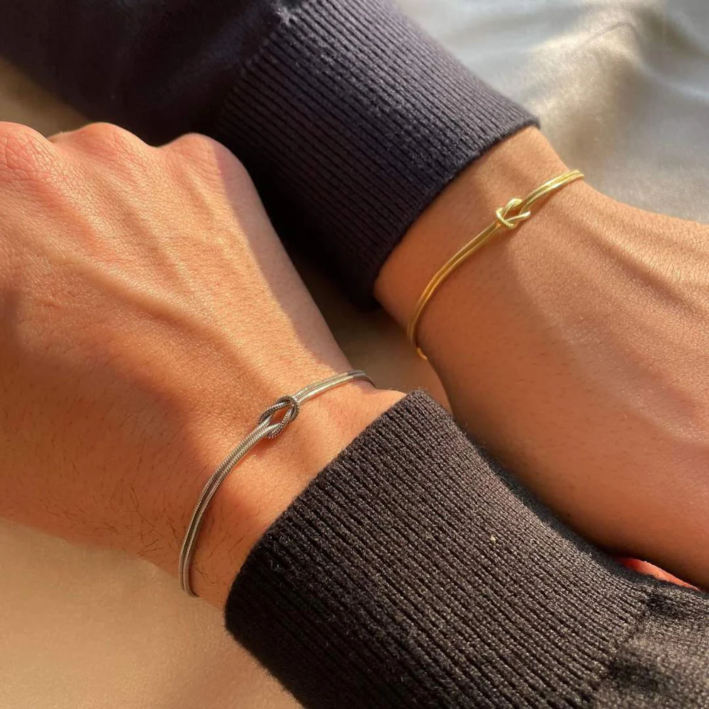 ORAZIO Zilver/Gouden Armband Voor Vrouwen Sterling Zilveren Armband ORAZIO Zilver/Gouden Armband Voor Vrouwen Sterling Zilveren Armband