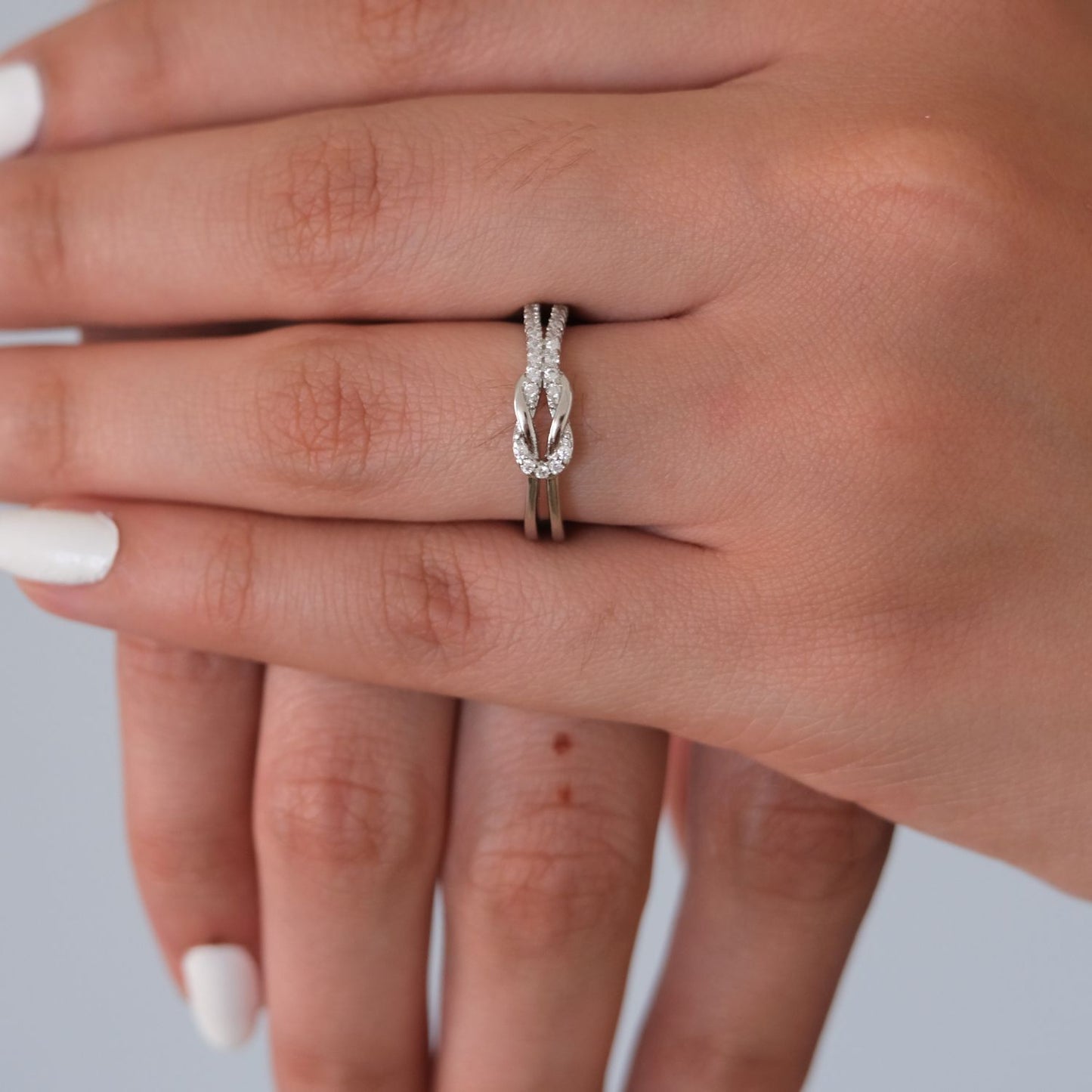 Liefdesknoop ring (Bijna Uitverkocht)
