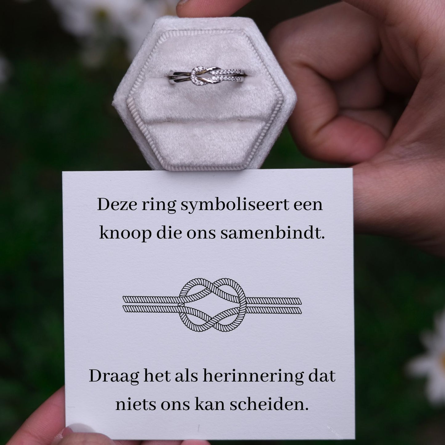 Liefdesknoop ring (Bijna Uitverkocht)