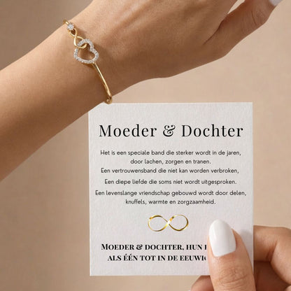 Moeder & dochter - Altijd In Mijn Hart - Infinity Armband