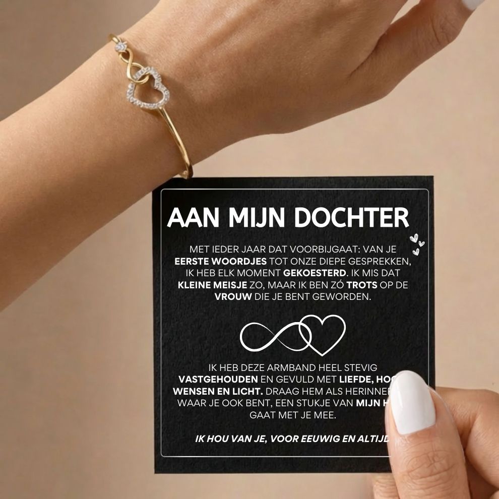Aan Mijn Dochter - Infinity Armband