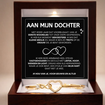 Aan Mijn Dochter - Infinity Armband