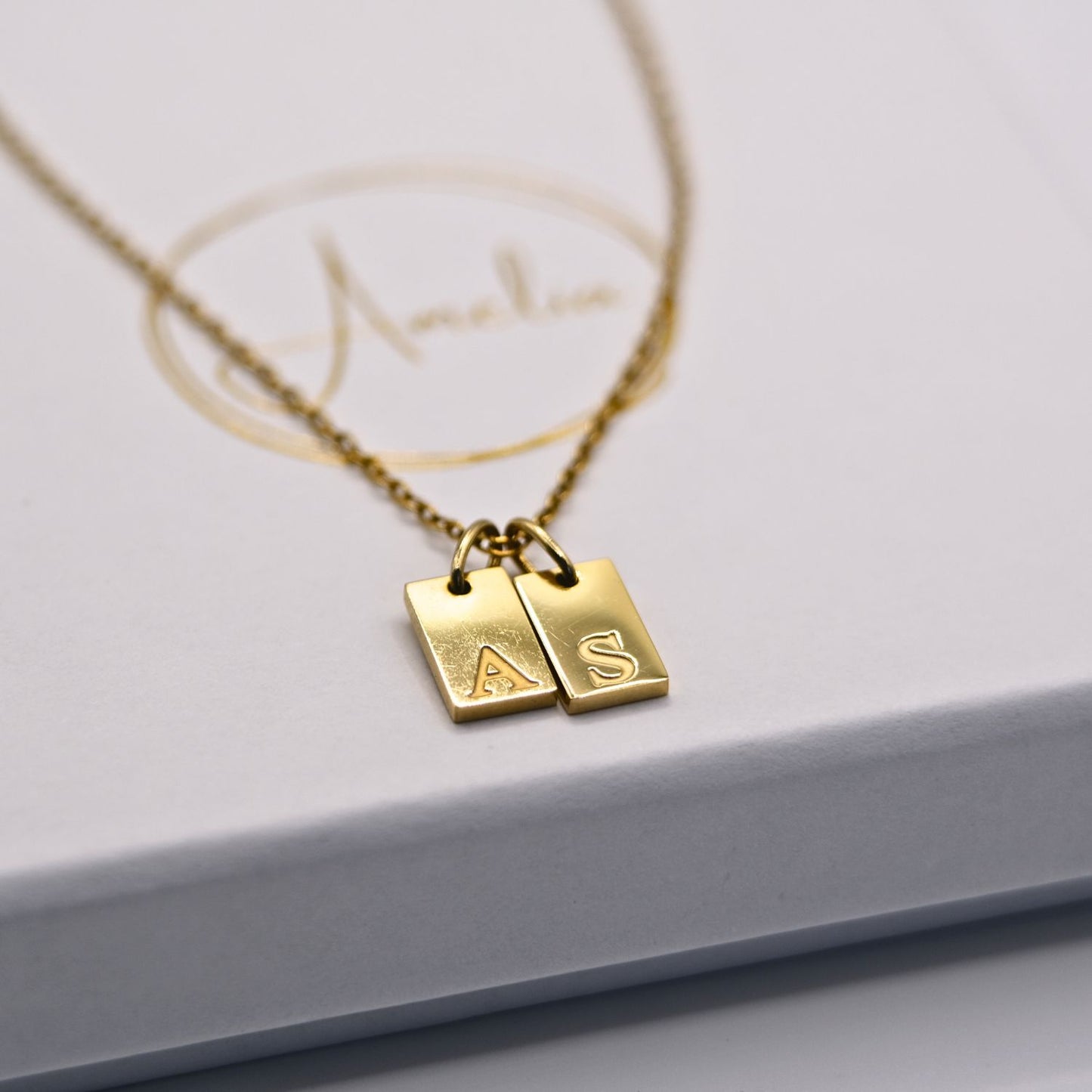 Initialen-ketting - Aan mijn Liefste