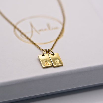 Initialen-ketting - Aan mijn Liefste