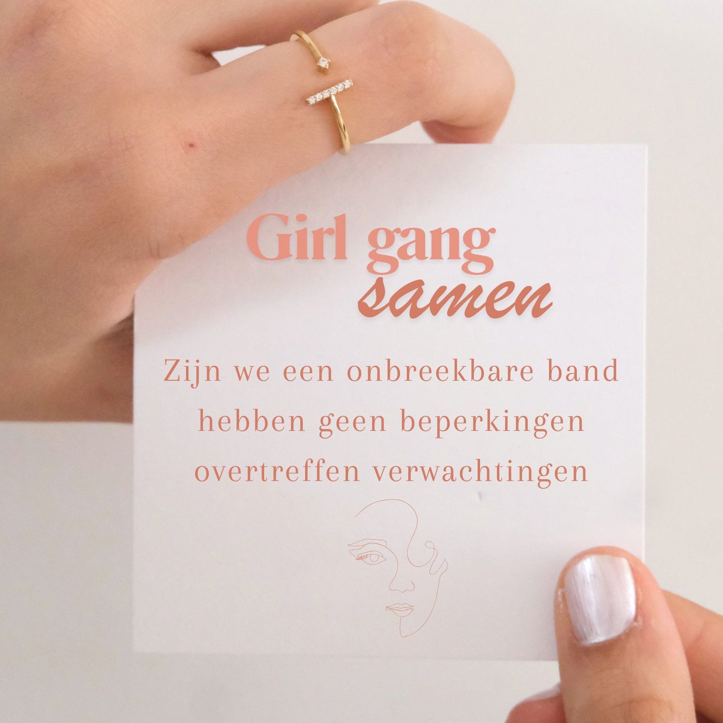 Girl gang samen - Ring