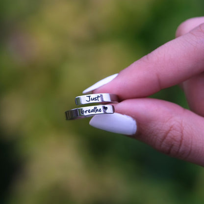 Just Breathe Ring