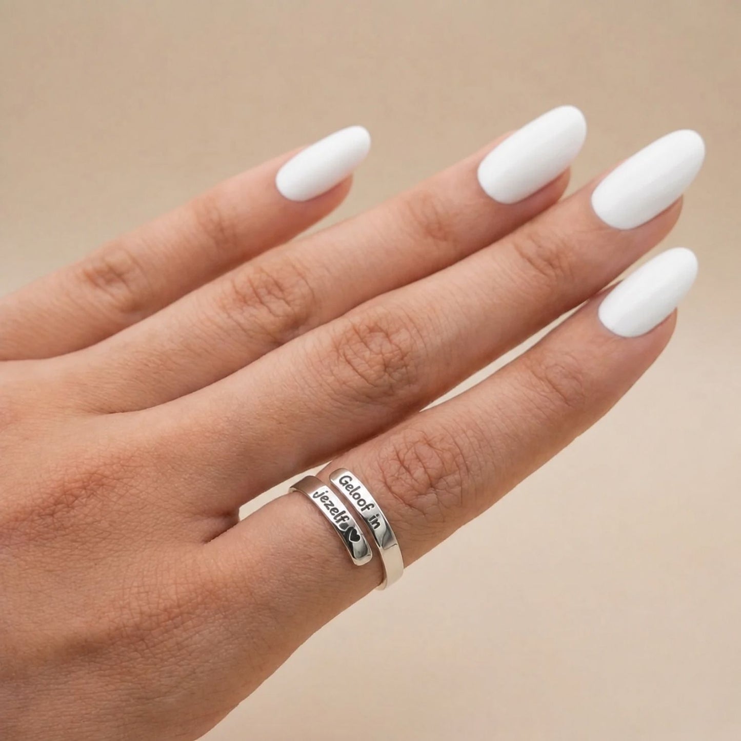 Geloof In Jezelf Ring