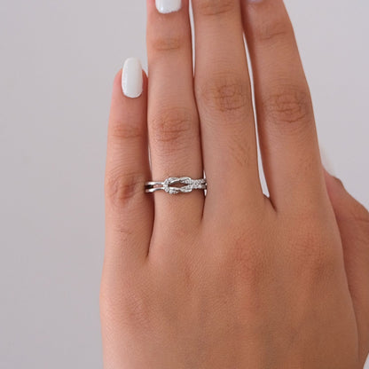 Liefdesknoop ring (Bijna Uitverkocht)