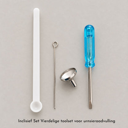 Urn Armband met Hartje – Zilver | Gedenksieraad