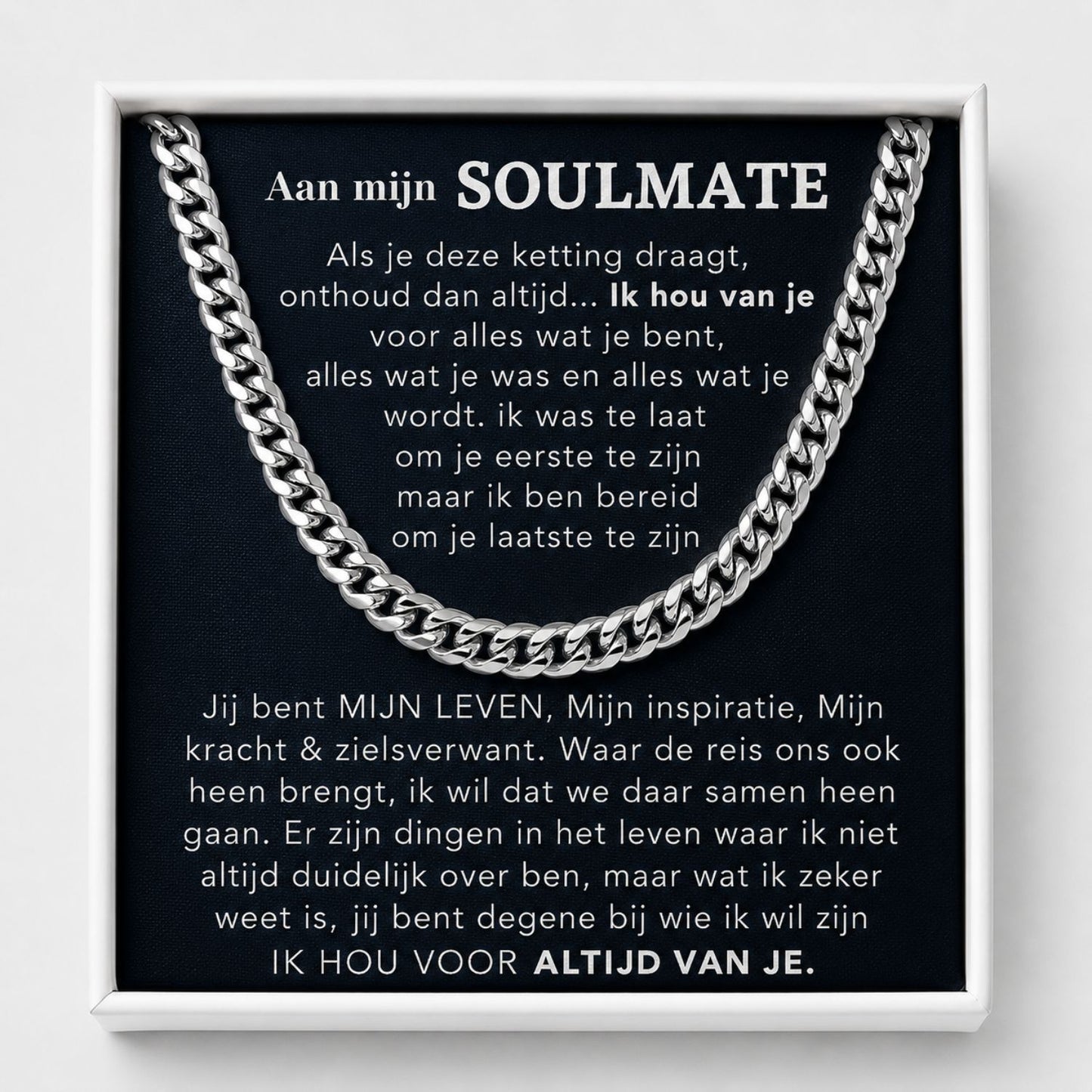 Aan mijn soulmate, onthoud dan altijd...