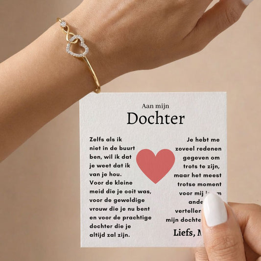 Aan mijn dochter - Infinity Armband