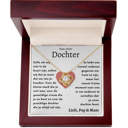 Voor de kleine meid die je ooit was - Liefs, Mam & Pap