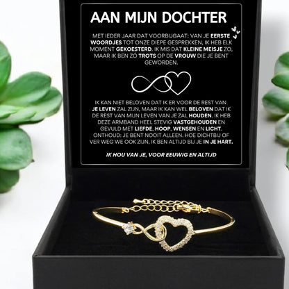 Aan Mijn Dochter - Infinity Armband