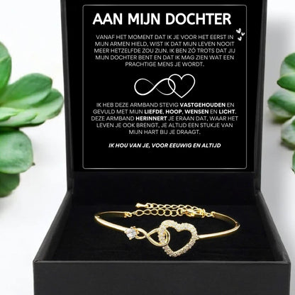 Aan Mijn Dochter - Infinity Armband