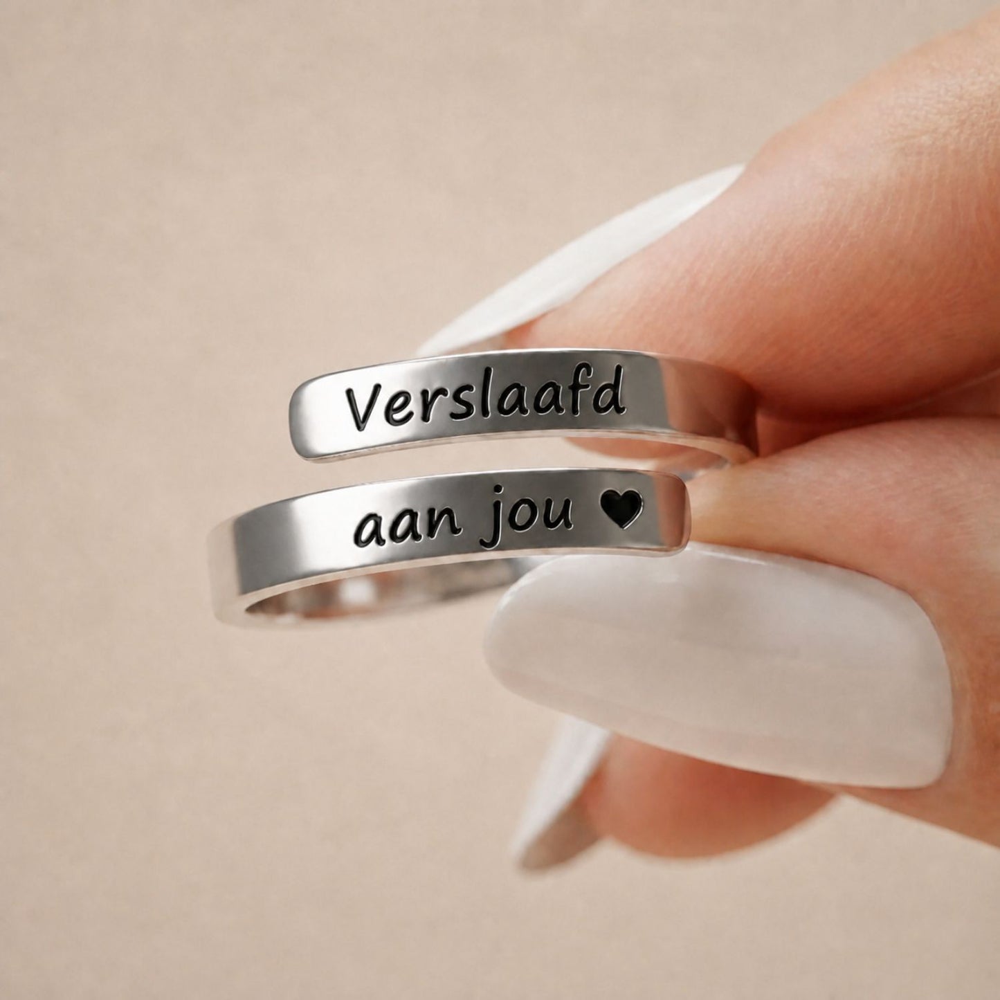 Verslaafd Aan Jou Ring - sieraad