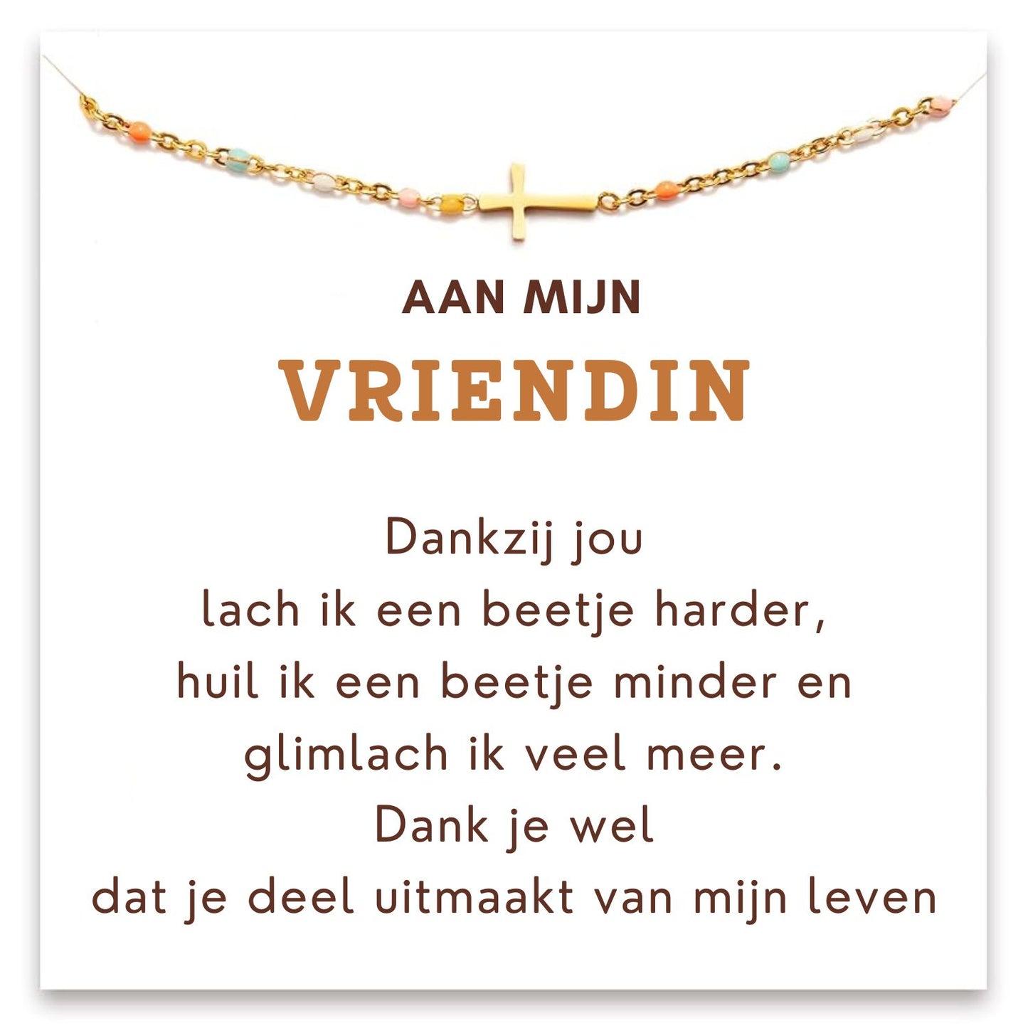 Aan mijn Vriendin - Armband