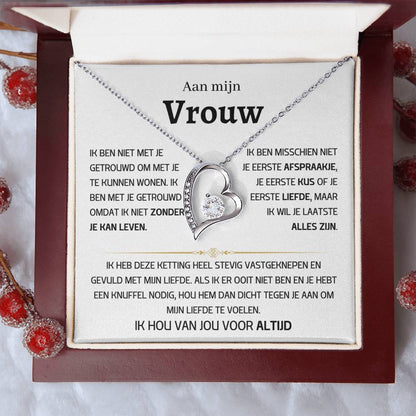 Vrouw – Hart ketting - 49