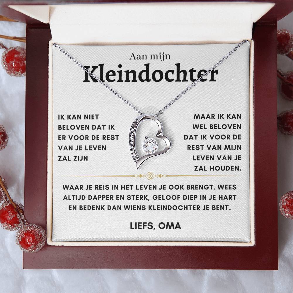 Kleindochter - Hart ketting - Liefs, Oma 5