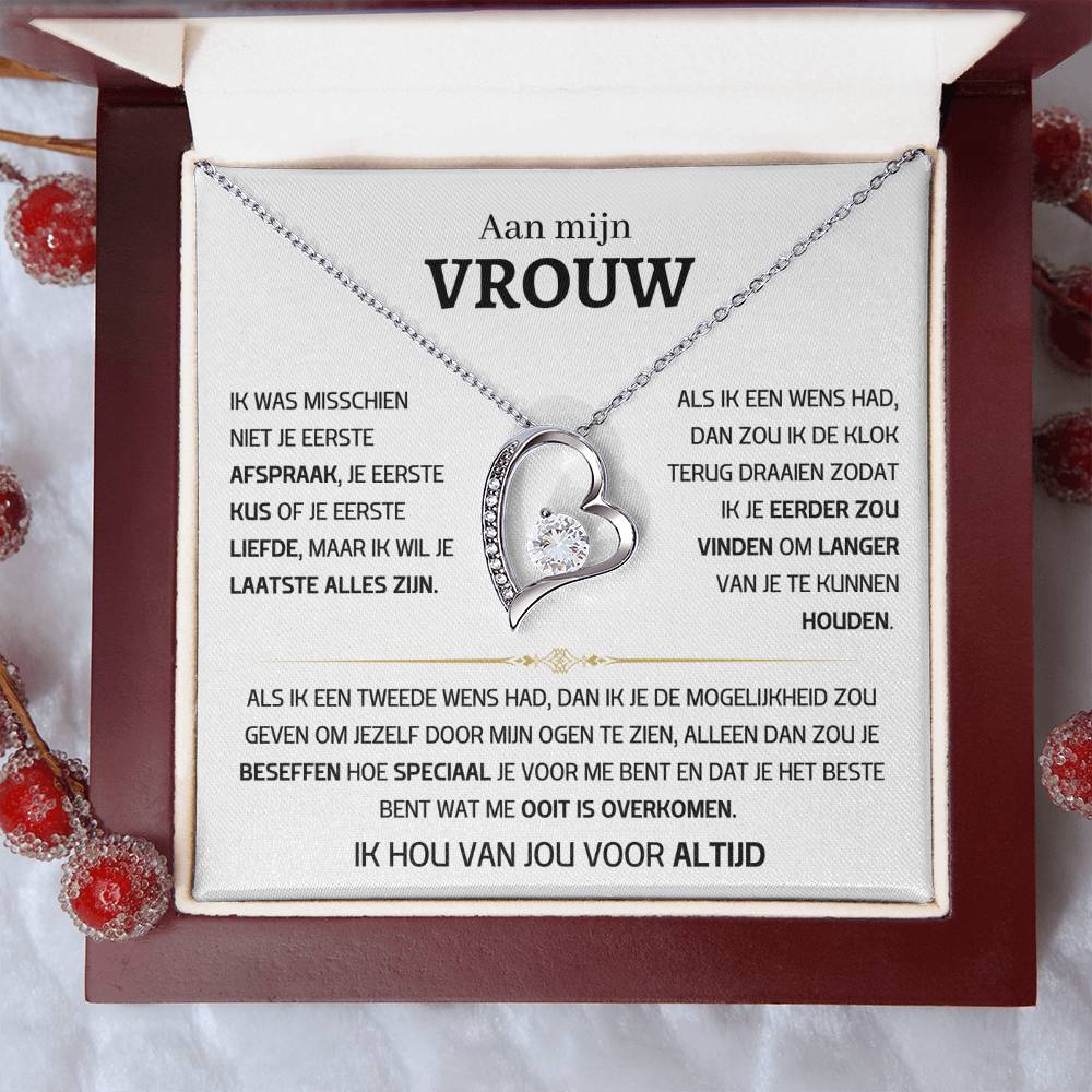 Vrouw – Hart ketting - 57