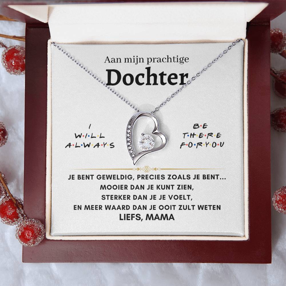 Dochter - Hartketting - I will always be there for you