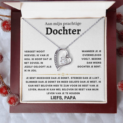 Dochter - Hartketting - Liefs, Papa