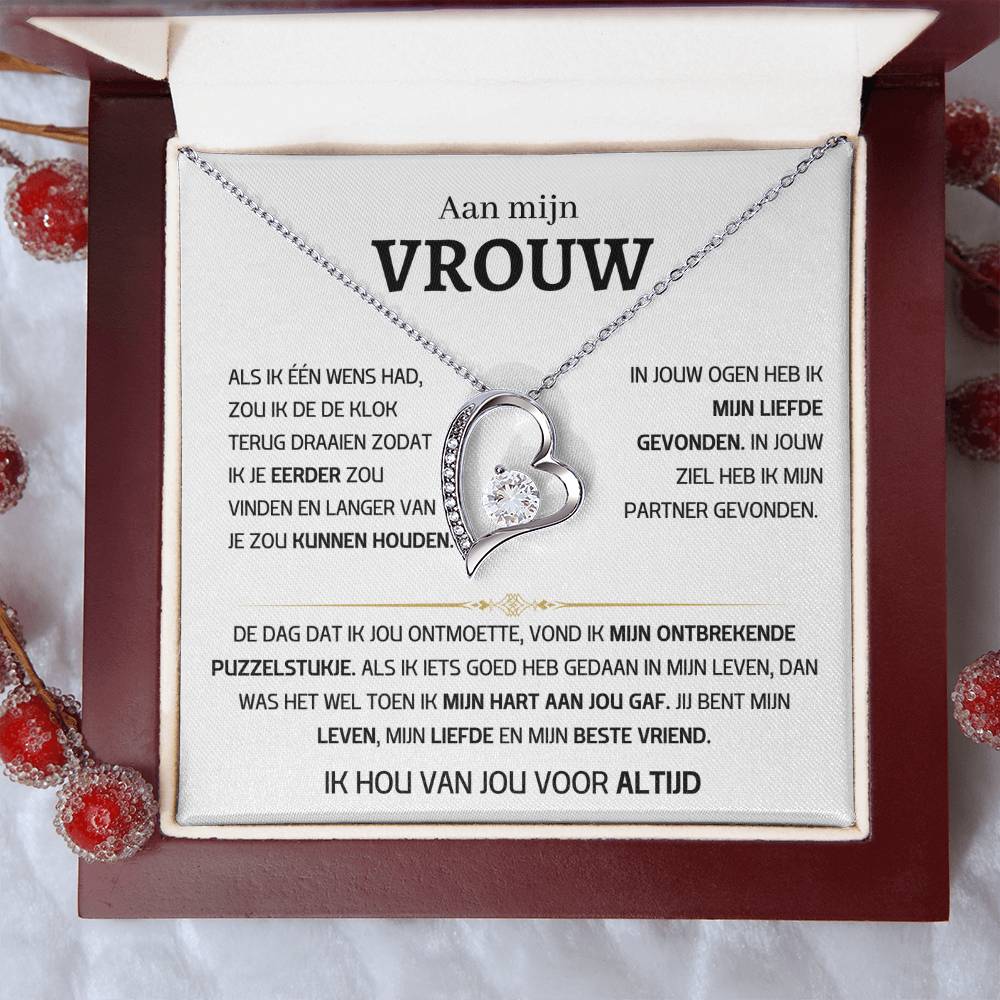 Vrouw – Hart ketting - 59