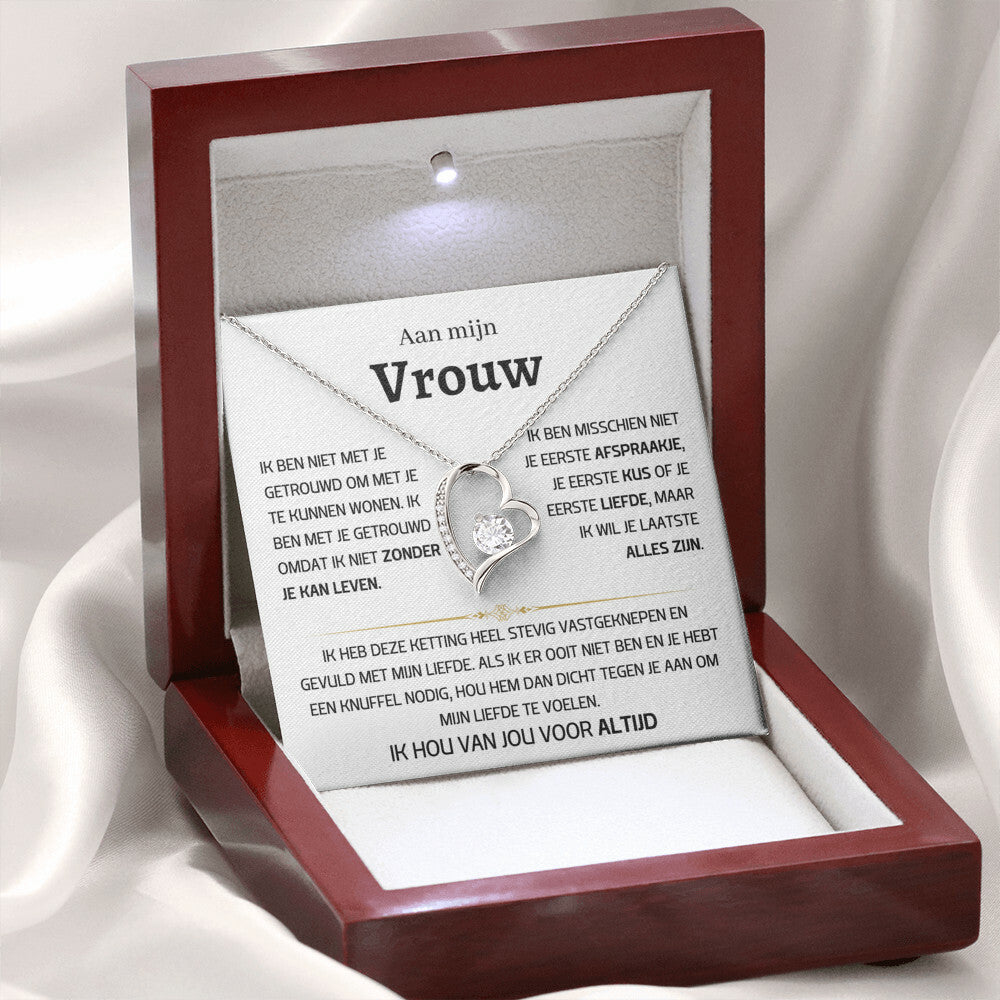 Vrouw – Hart ketting - 49