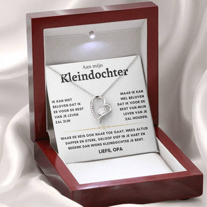 Kleindochter - Hart ketting - Liefs, Opa 7