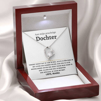 Dochter - Hartketting - Liefs, Mama