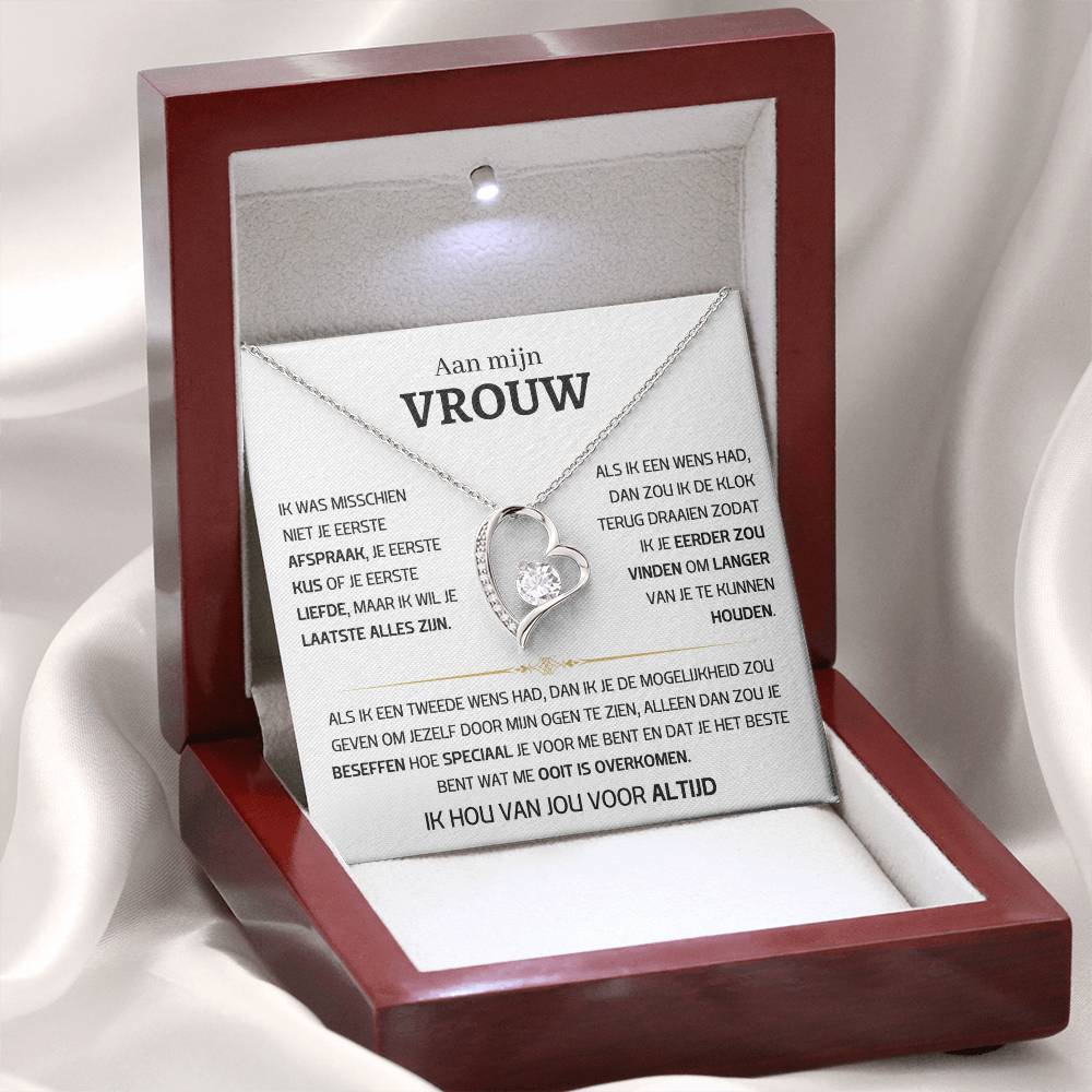 Vrouw – Hart ketting - 57