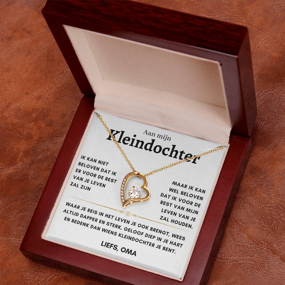 Kleindochter - Hart ketting - Liefs, Oma 5