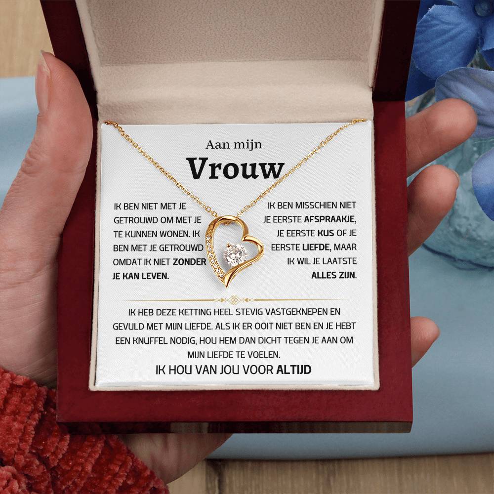 Vrouw – Hart ketting - 49