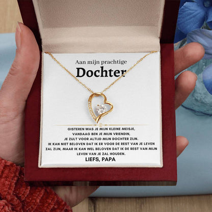 Dochter - Hartketting - Liefs, Papa