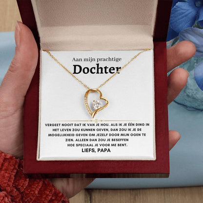 Dochter - Hartketting - Liefs, Papa