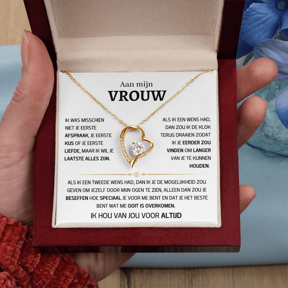 Vrouw – Hart ketting - 57