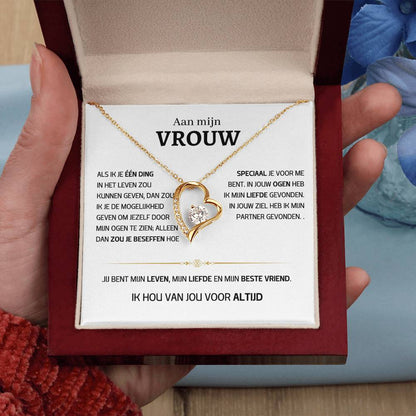 Vrouw – Hart ketting - 61