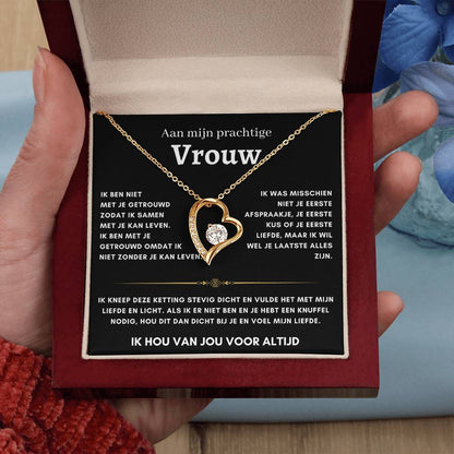 Voor Vrouw- Hart ketting - 35