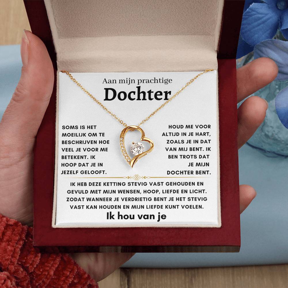 Dochter - Hart ketting - 2