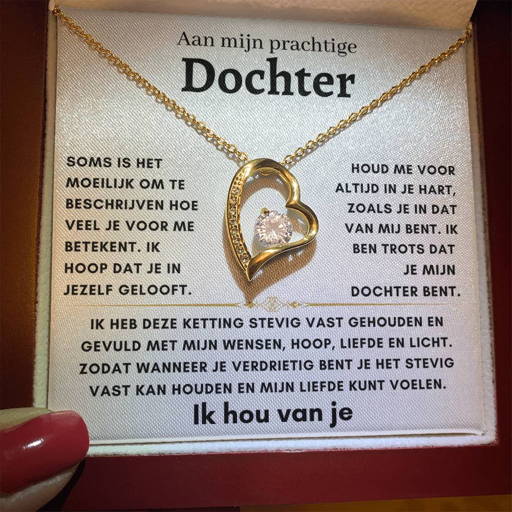 Dochter - Hart ketting - 2