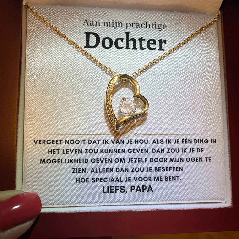 Dochter - Hartketting - Liefs, Papa