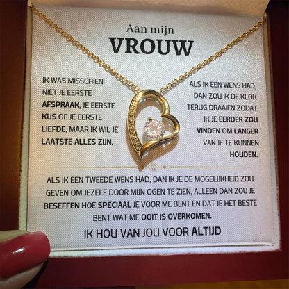 Vrouw – Hart ketting - 57