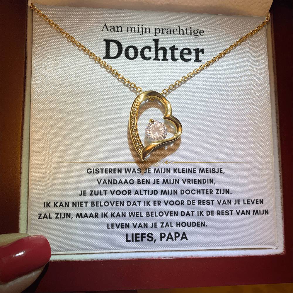 Dochter - Hartketting - Liefs, Papa